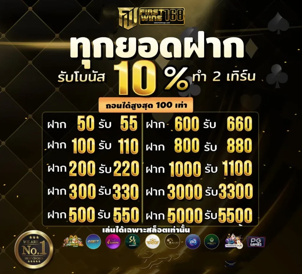 first win 168 สล็อตเว็บตรง